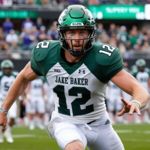 jake baker slippery rock football